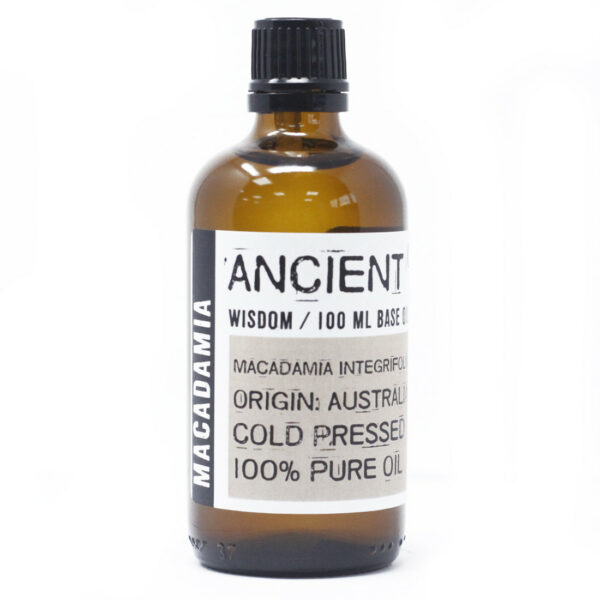 Pure Macadamia Natural Oil (100ml) Bottle Photo