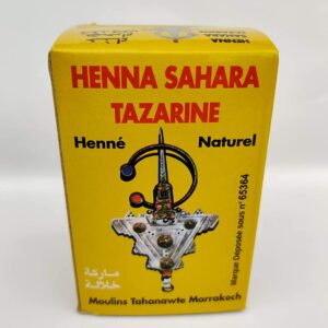 Henna Powder Of Morocco Sahara Tazarine (100g Box)